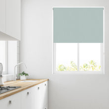 Load image into Gallery viewer, Duck Egg Blue Thermal Blackout Roller Blind