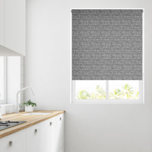 Load image into Gallery viewer, Diego Grey Thermal Blackout Roller Blind