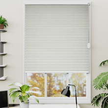 Load image into Gallery viewer, Soul Ecru Blackout Pleated Blind