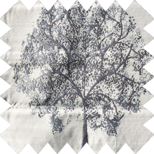 Load image into Gallery viewer, Evergreen Natural Lined Roman Blind