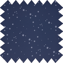 Load image into Gallery viewer, GLO Stars Navy Thermal Blackout Roller Blind
