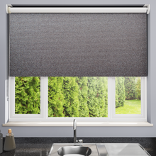 Load image into Gallery viewer, Shima Granite Black Out Roller Blind