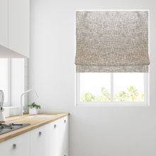 Load image into Gallery viewer, Harley Natural Fully Lined Roman Blind