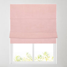 Load image into Gallery viewer, Iona Blush Lined Roman Blind