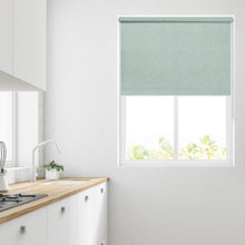 Load image into Gallery viewer, Isla Aloe PVC Blackout Roller Blind