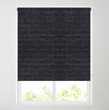 Load image into Gallery viewer, Black Bamboo Logan Daylight Roller Blind