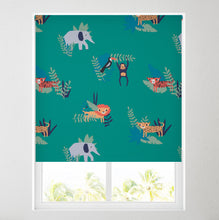 Load image into Gallery viewer, Safari Print Thermal Blackout Roller Blind