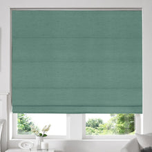 Load image into Gallery viewer, Alsea Azure Faux-Silk Roman Blind