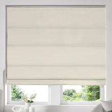 Load image into Gallery viewer, Alsea Oyster Faux-Silk Roman Blind