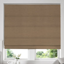 Load image into Gallery viewer, Alsea Pewter Faux-Silk Roman Blind