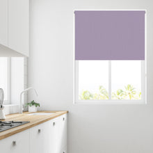Load image into Gallery viewer, Lilac Thermal Blackout Roller Blind