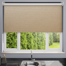 Load image into Gallery viewer, Shima Lustre Black Out Roller Blind