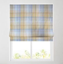 Load image into Gallery viewer, Lyon Ochre Lined Roman Blind