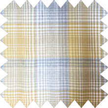 Load image into Gallery viewer, Lyon Ochre Lined Roman Blind