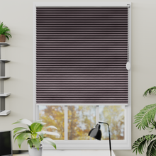 Load image into Gallery viewer, Soul Mulberry Blackout Pleated Blind