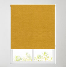 Load image into Gallery viewer, Quebec Ochre Thermal Blackout Roller Blind