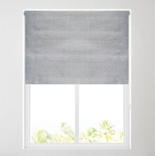 Load image into Gallery viewer, Quebec Silver Thermal Blackout Roller Blind