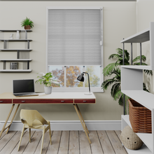 Load image into Gallery viewer, Nina Perla White Pleated Blind
