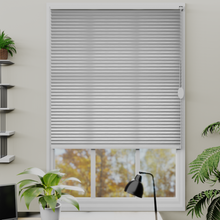 Load image into Gallery viewer, Nina Perla White Pleated Blind