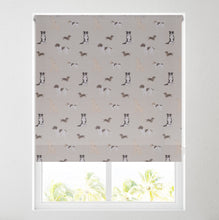 Load image into Gallery viewer, Dogs Daylight Natural Roller Blind