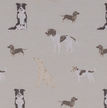 Load image into Gallery viewer, Dogs Daylight Natural Roller Blind