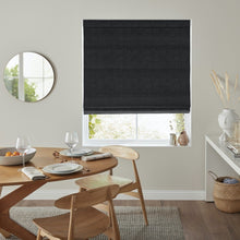 Load image into Gallery viewer, Isla Charcoal Roman Blind