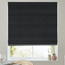 Load image into Gallery viewer, Isla Charcoal Roman Blind