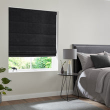 Load image into Gallery viewer, Isla Ebony Roman Blind