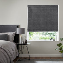 Load image into Gallery viewer, Freya Smoke Roman Blind