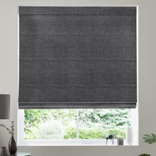 Load image into Gallery viewer, Freya Smoke Roman Blind