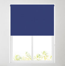 Load image into Gallery viewer, Royal Blue Thermal Blackout Roller Blind