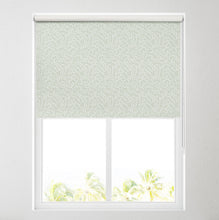 Load image into Gallery viewer, Scattered Spots Duck Egg Blackout Roller Blind
