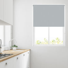 Load image into Gallery viewer, Silver / Grey Thermal Blackout Roller Blind