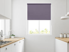 Load image into Gallery viewer, Bella Amparo Purple Blackout Roller Blind