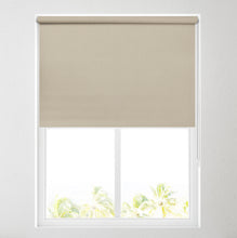 Load image into Gallery viewer, Bella Hessian Natural Blackout Roller Blind