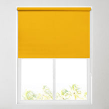 Load image into Gallery viewer, Splash Solar Yellow Roller Blind