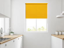 Load image into Gallery viewer, Bella Solar Yellow Blackout Roller Blind