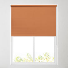 Load image into Gallery viewer, Bella Tango Orange Blackout Roller Blind