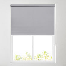 Load image into Gallery viewer, Bella Vellum Grey Blackout Roller Blind