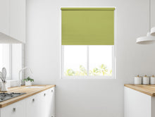 Load image into Gallery viewer, Bella Vine Green Blackout Roller Blind