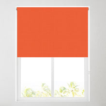 Load image into Gallery viewer, Tangerine Thermal Blackout Roller Blind