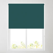 Load image into Gallery viewer, Turquoise Thermal Blackout Roller Blind