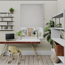 Load image into Gallery viewer, Soul White Mist Blackout Pleated Blind