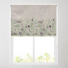 Load image into Gallery viewer, Floral Border Thermal Blackout Roller Blind