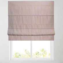 Load image into Gallery viewer, Soft Textured Ara Blush Roman Blind