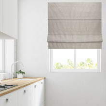 Load image into Gallery viewer, Soft Textured Ara Grey Roman Blind