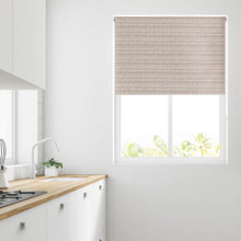Load image into Gallery viewer, Avoca Natural Thermal Blackout Roller Blind
