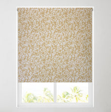 Load image into Gallery viewer, Ditsy Floral Mustard Daylight Roller Blind