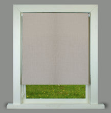 Load image into Gallery viewer, Ivy Grey Textured Thermal Roller Blind