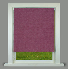 Load image into Gallery viewer, Ivy Purple Textured Thermal Roller Blind